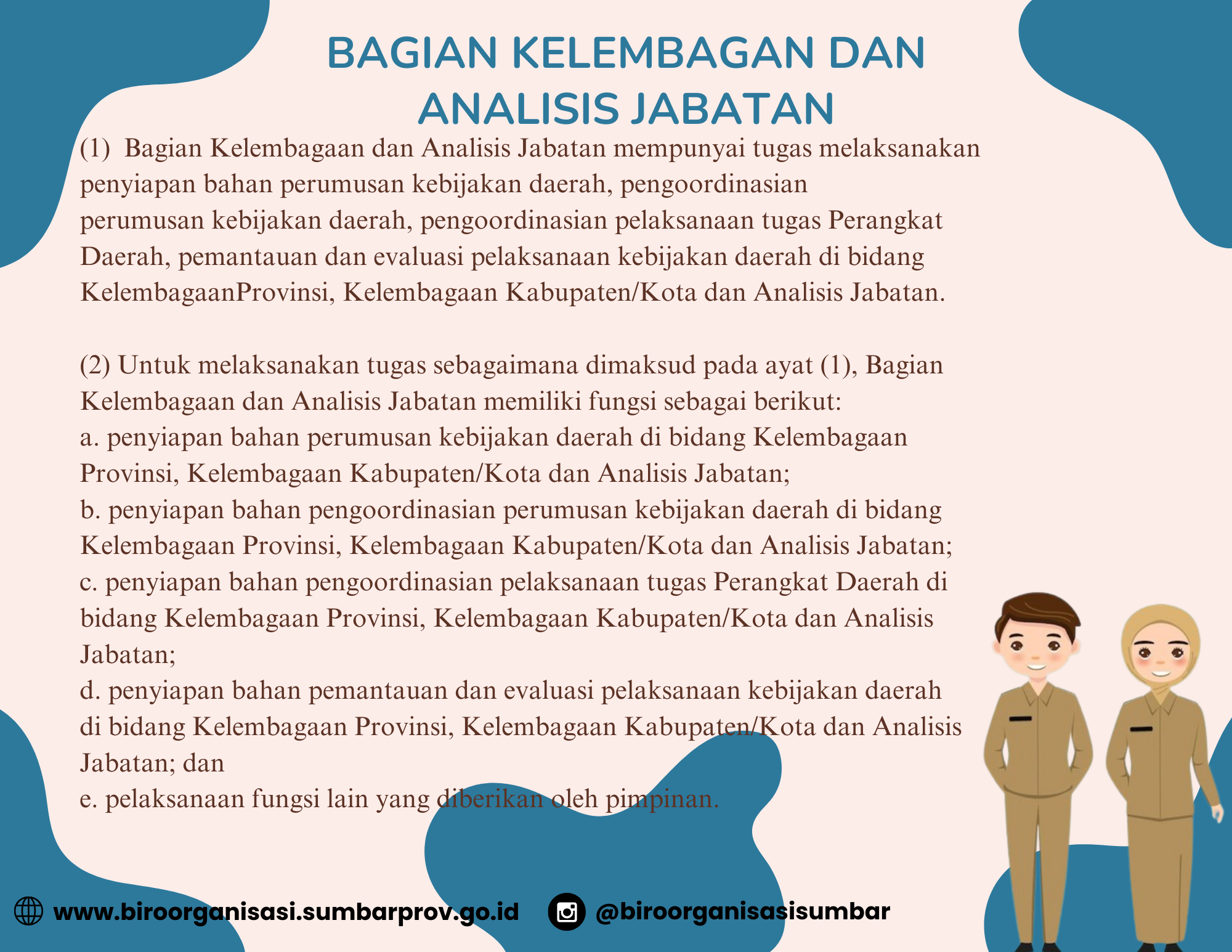 FASILITASI PENATAAN KELEMBAGAAN PROVINSI